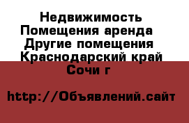 Недвижимость Помещения аренда - Другие помещения. Краснодарский край,Сочи г.